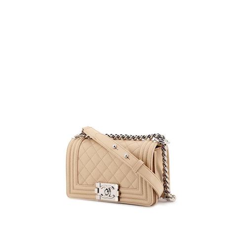 borsa chanel boy crema piccolo|BORSE BOY CHANEL.